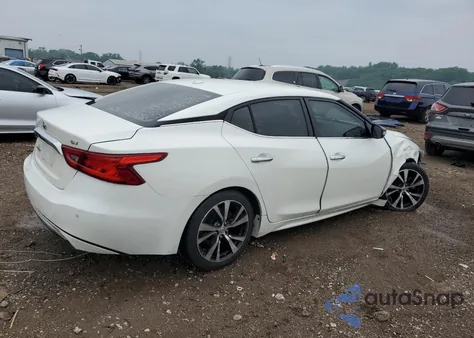 2018 Nissan Maxima 3.5S z USA, uszkodzony, nr VIN 1N4AA6AP4JC383088